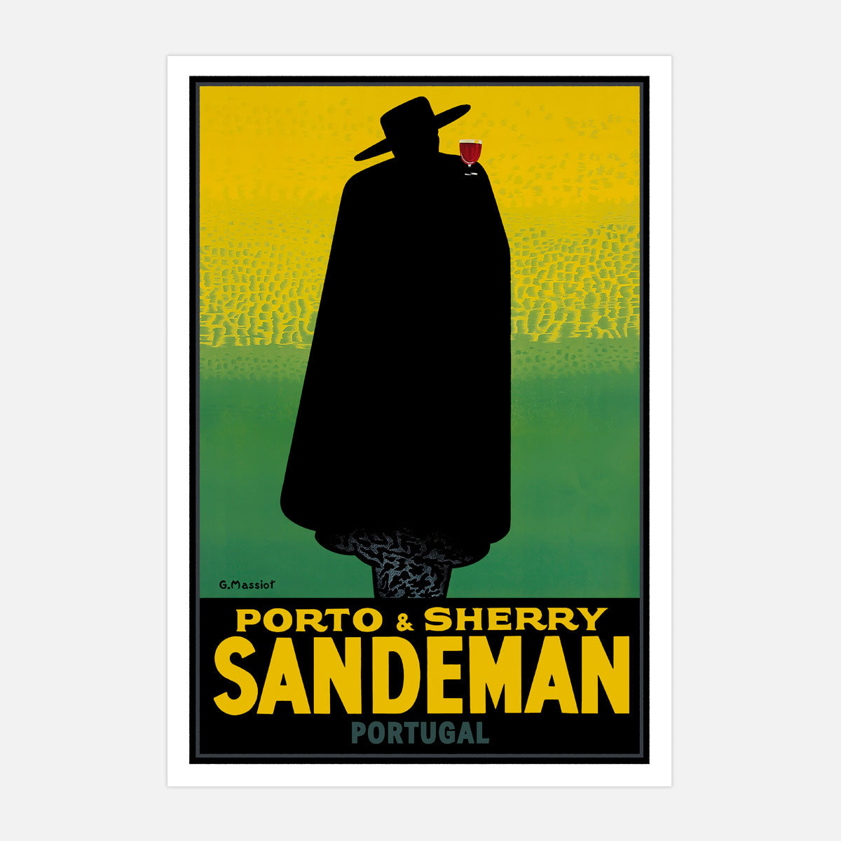 Sandeman Portuguese vintage retro print from Places We Luv